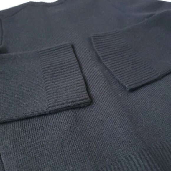 NWT Quince 100% Mongolian Cashmere Structured Cardigan, Black M - Picture 5 of 6